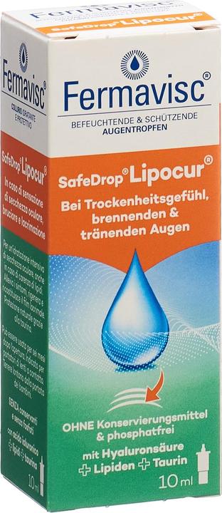 OmniVision FERMAVISC SafeDrop Lipocur Gtt Opht Fl 10 ml (10 ml, Fermavisc SafeDrop Lipocur Gtt Opht Fl 10 ml)