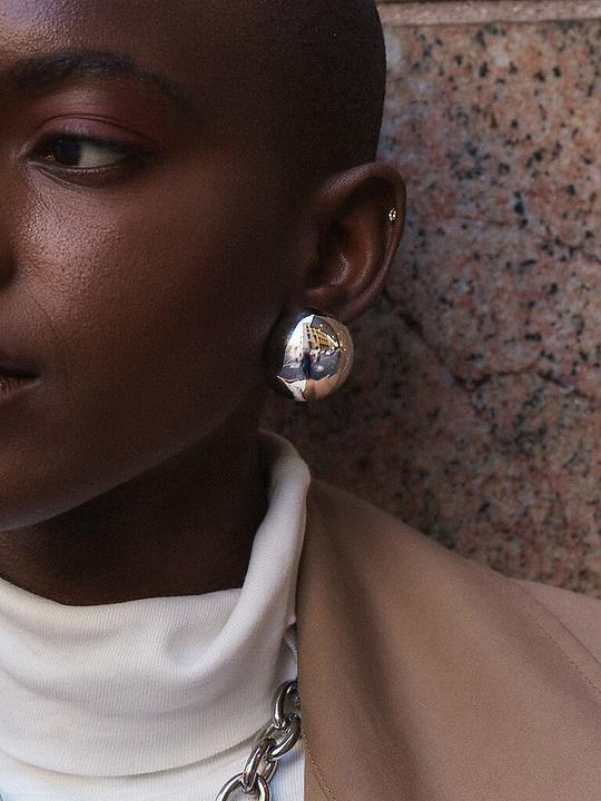 Image du produit Edblad Ohrstecker BEAD STUDS Maxi Steel (Métal)