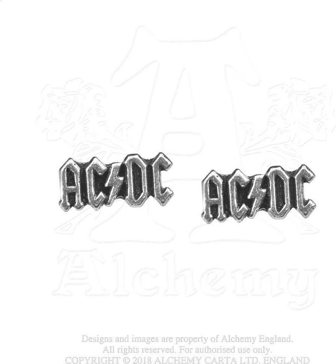 AC/DC Logo Ohrringe Englischer Zinn (100% Metall)