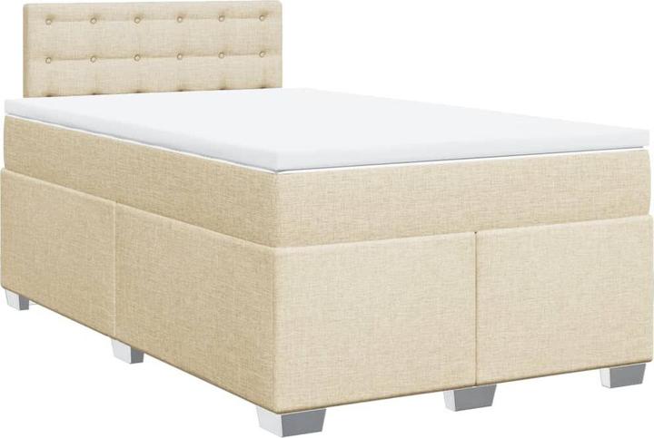 Image du produit VidaXL Bo x lit de saut avec matelas 120 x 190 cm Tissu (120 x 190 cm)