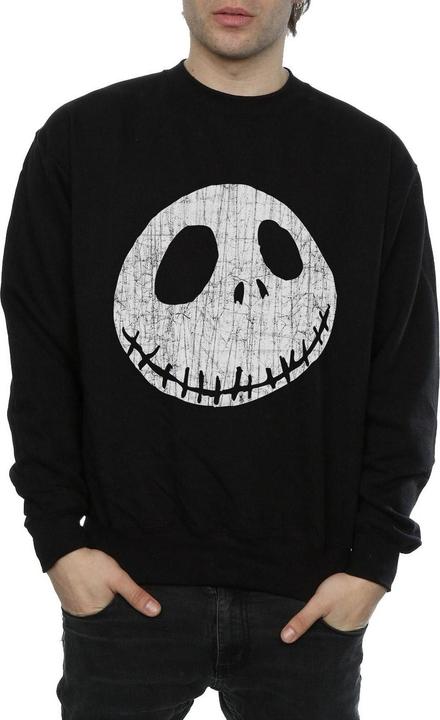 Image du produit Disney - Sweat NIGHTMARE BEFORE CHRISTMAS JACK CRACKED FACE - Homme (S)