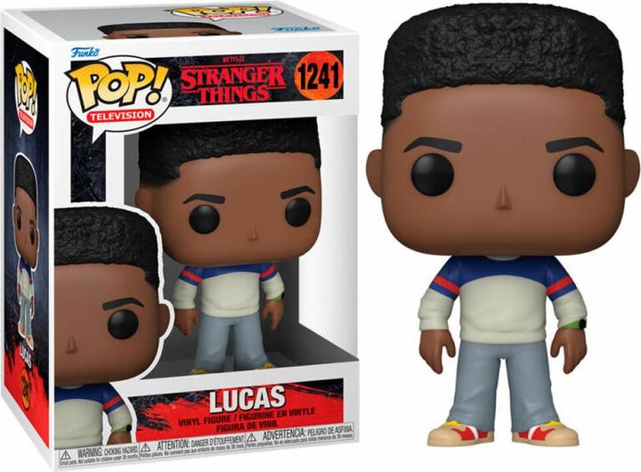Actual product image Funko Pop! Stranger Things S4 : Lucas (1241)