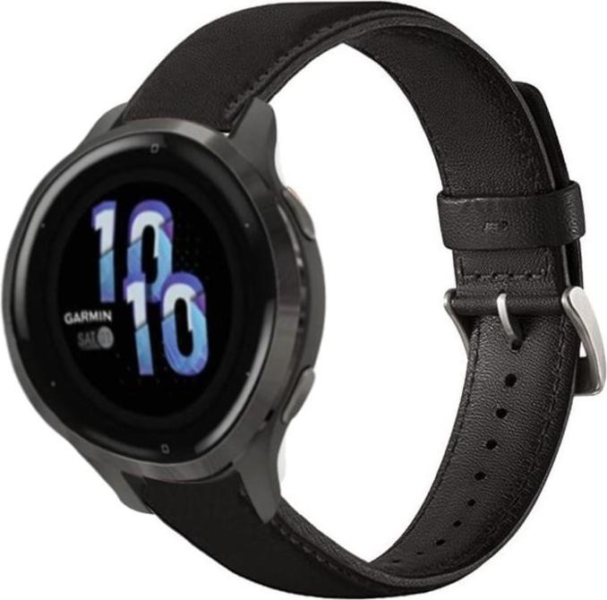 Strap-it Leather bracelet (18 mm, Leather, Venu 2S)