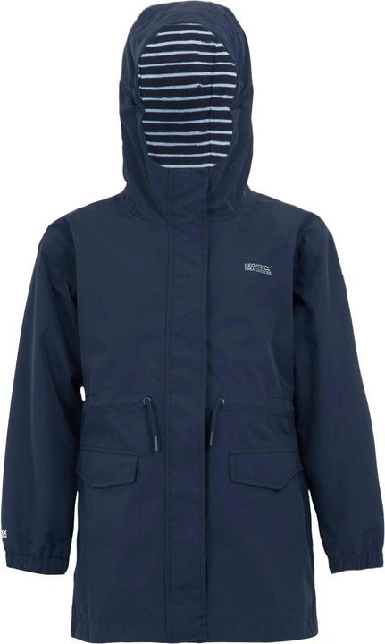 Actual product image Regatta Childrens/Kids Ballina Stripe Waterproof Jacket (128)