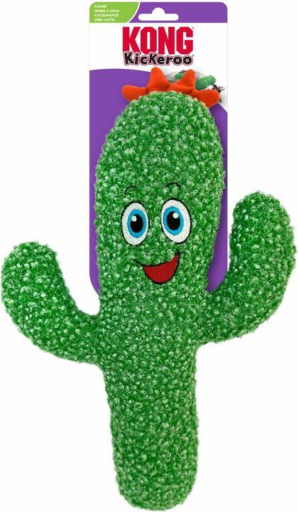 Actual product image KONG Kickeroo Cactus (Plush toy cat)