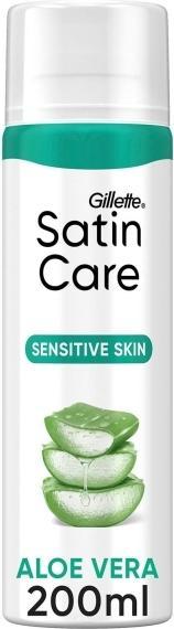 Actual product image Gillette Satin Care Sensitive Skin 200ml (200 ml, Shaving gel)