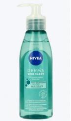 Actual product image NIVEA Derma Skin Clear Cleansing Gel Against Imperfections 150Ml (Cleansing gel, 150 ml)