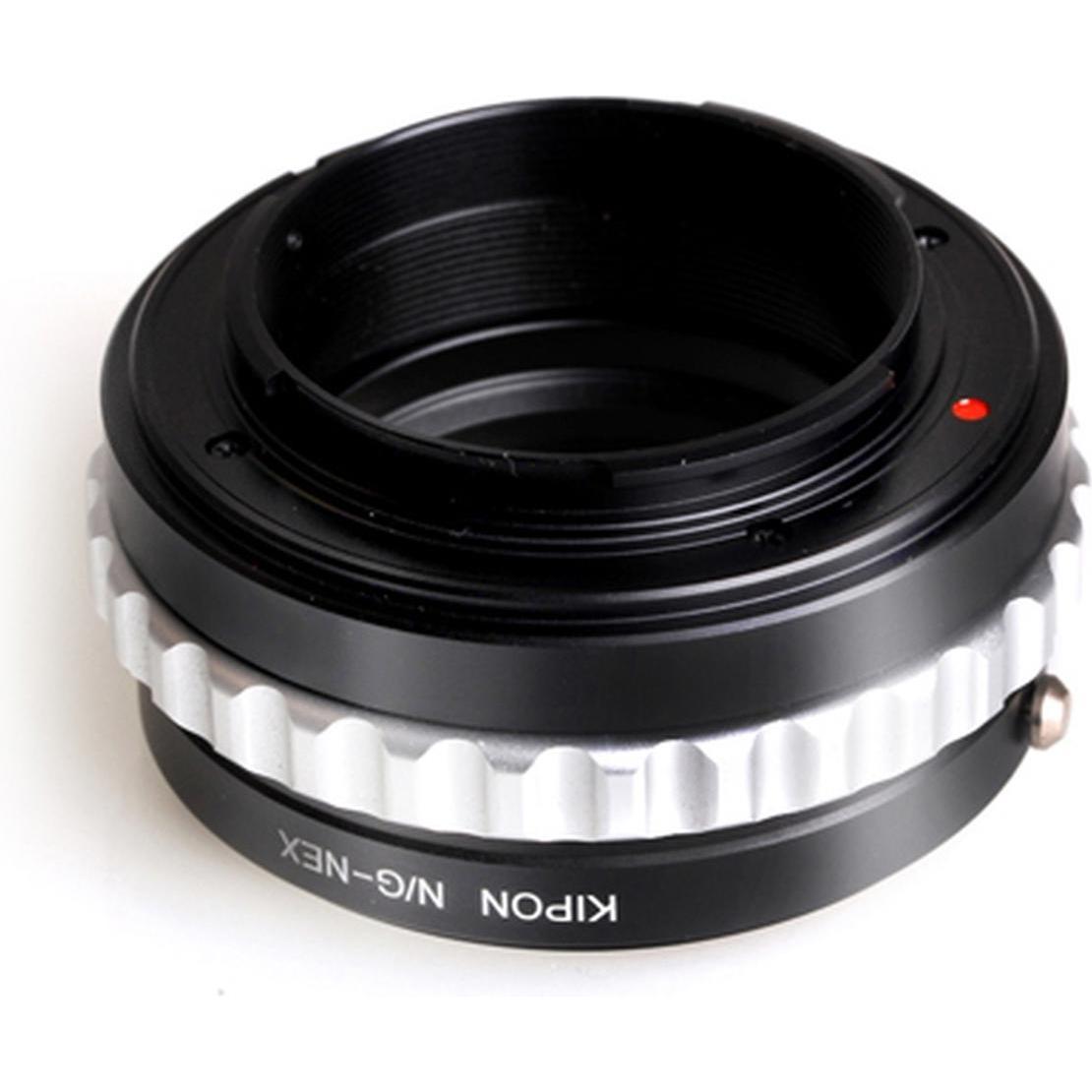 Thumbnail - Kipon Adapter für Nikon G auf Sony E, Objektivadapter, Schwarz, Silber