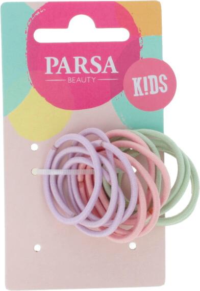 Immagine prodotto Parsa Beauty Porta trecce Parsa KIDS, colori pastello (12 pz.)