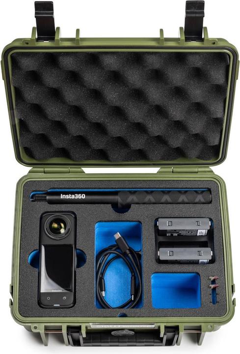 Actual product image B+W Case BW Type 1000 for Insta360 X4 (bronze)