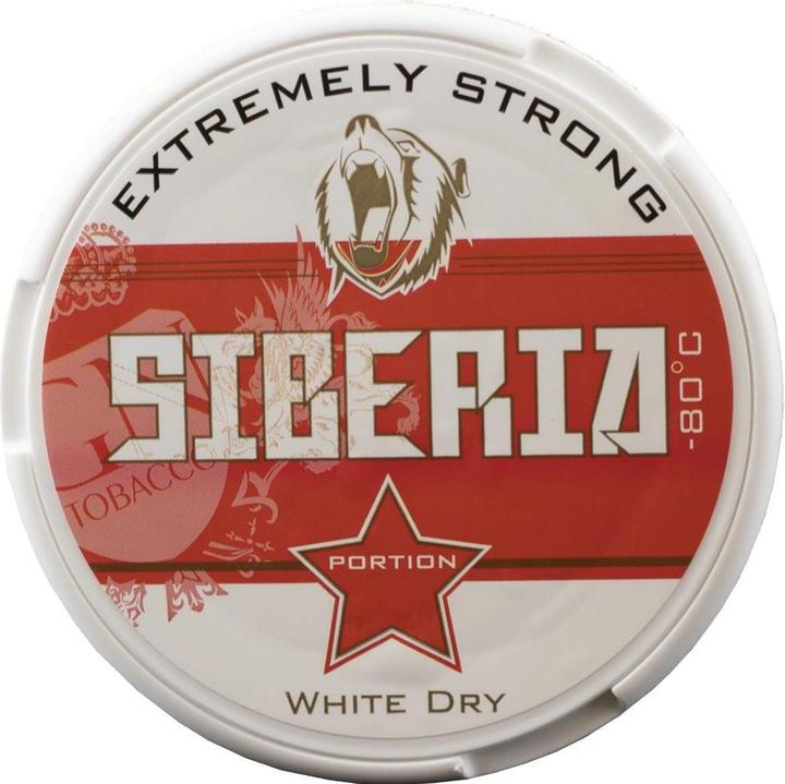 Actual product image Siberia White Dry (White Portion, 43 mg)