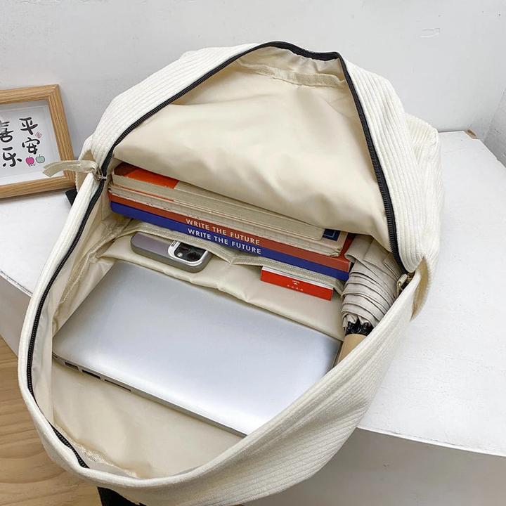 Actual product image Only-Bags.Store Niedlicher Rucksack, Schultaschen für Bücher für Jugendliche, bequeme College-Tasche