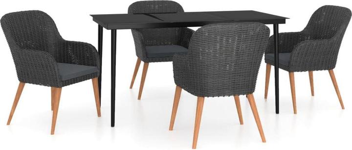 Produktbild vidaXL Garten Essgruppe (140 x 70 x 74 cm)