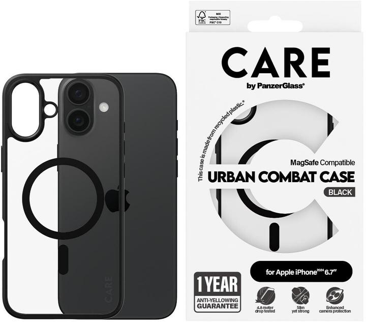 Immagine prodotto PanzerGlass Cura (Apple iPhone 16 Plus)