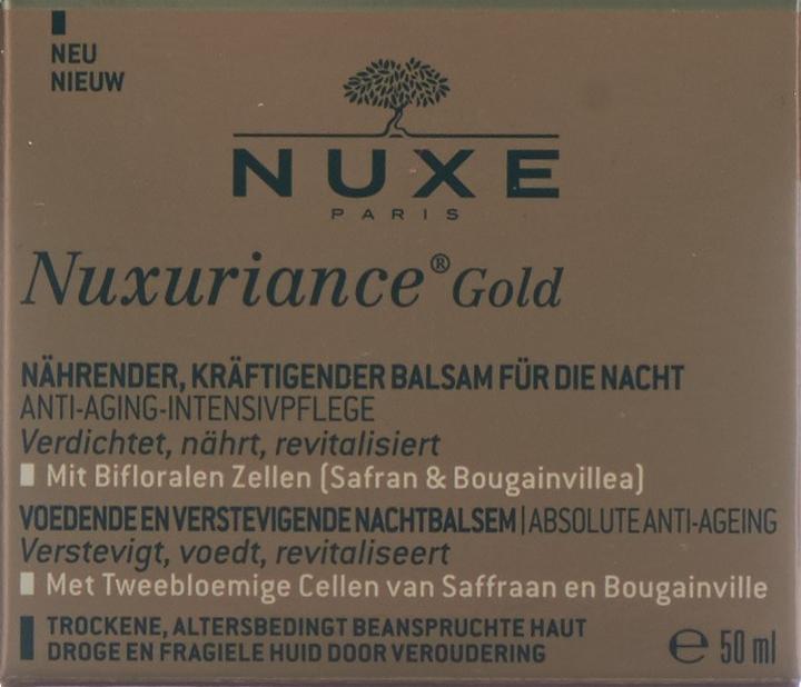Actual product image Nuxe Nuxuriance® Gold Baume Nuit (50 ml, Night cream)