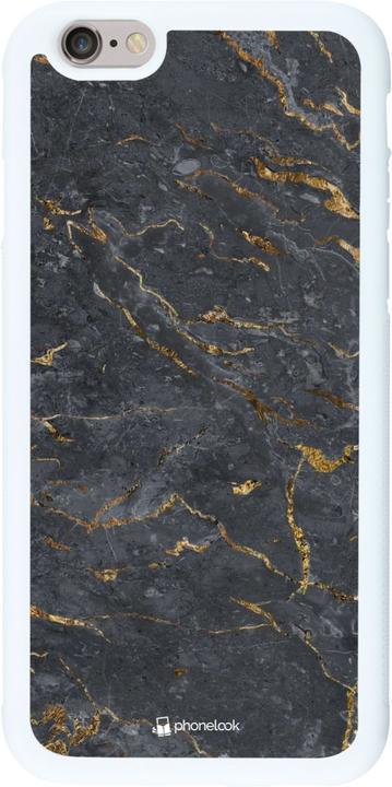 Produktbild PhoneLook Hülle Silikon weiss Grey Gold Marble (Apple iPhone 6)