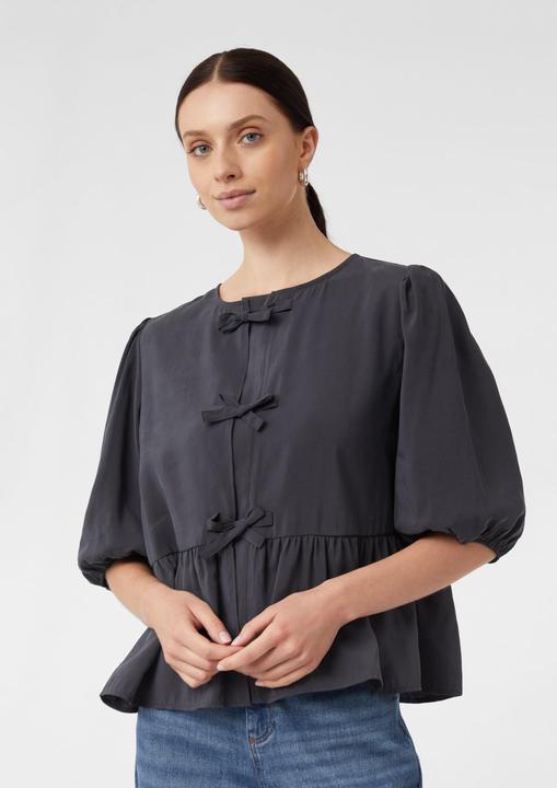 Immagine prodotto Comma Bluse Feminine Nylonbluse mit Schleifendetails & Volant (32)