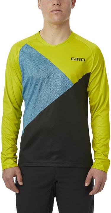 Immagine prodotto Giro Maglia Roust Ls Uomo manica lunga Citron Green Shadow (M)