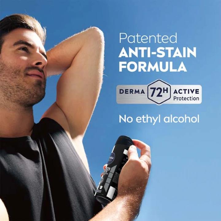 Produktbild NIVEA MEN Men Invisible For Black & White 48h (Spray, 150 ml)