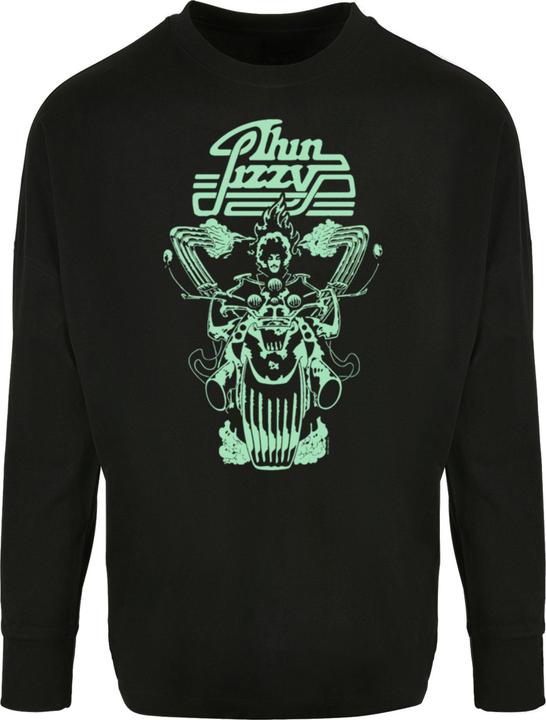 Produktbild Merchcode Thin Lizzy - Rocker Flames Oversize Longsleeve - 160935 (L)