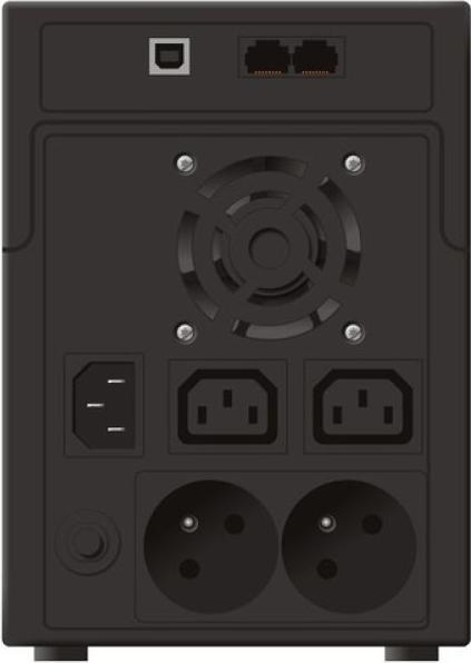 Actual product image Powerwalker Power Walker UPS Line-Interactive 2200VA 2x 230V EU,2x IEC C13,RJ11/RJ45,USB,LCD (VI 2200 LCD) (2200 VA, 1200 W, Line-interactive UPS)