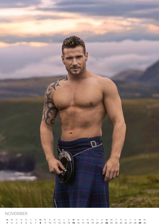 Produktbild Men in Kilts Kalender 2026 (Harter Einband, Deutsch)