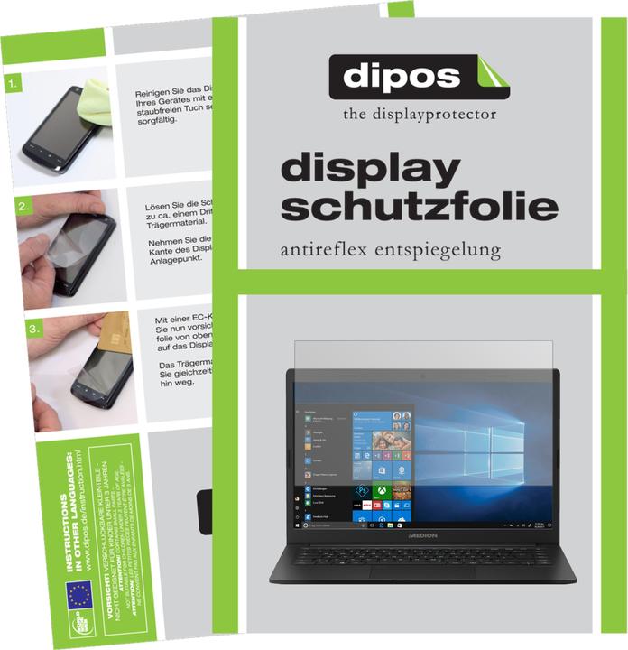 Produktbild Dipos Displayschutzfolie Antireflex (14", 16 : 9)