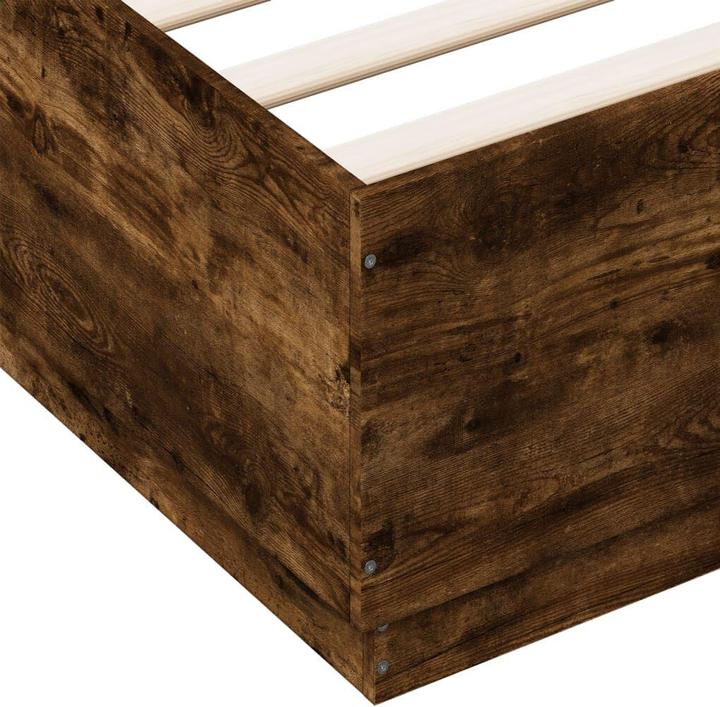 Actual product image vidaXL Bed frame with LED (160 x 200 cm)