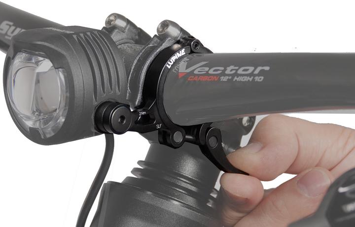 Actual product image Lupine SL AF quick release 31.8mm for SL AF with battery
