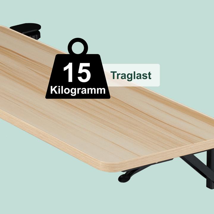 Produktbild Relaxdays Schreibtischverlängerung zum Anklemmen
