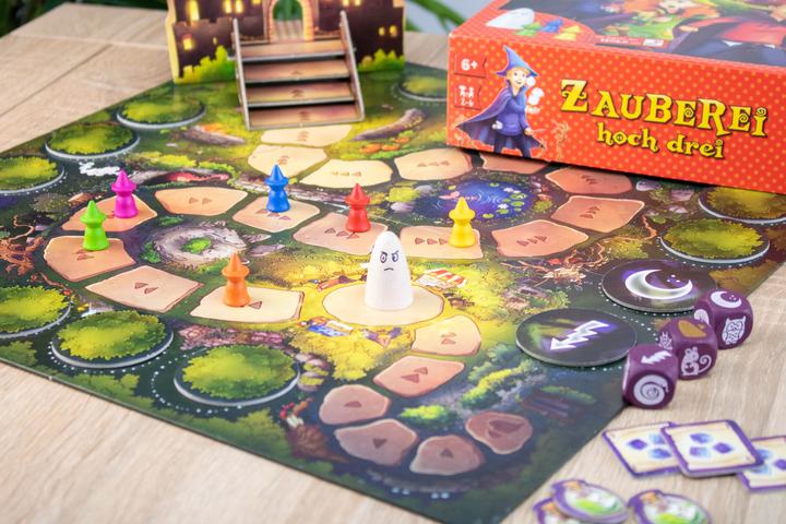 Produktbild Pegasus Zauberei hoch drei (Deutsch, 2 - 6 Spieler)