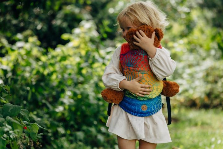 Image du produit Lennylamb Porte-bébé pour poupée - Rainbow Lotus
