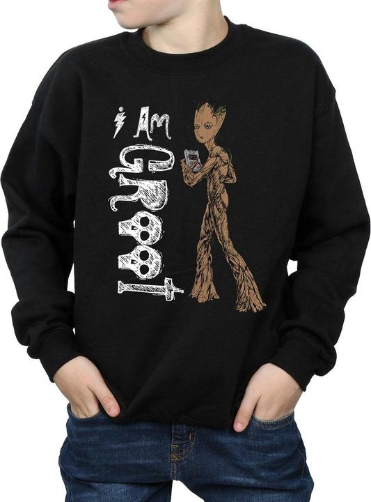 Immagine prodotto Avengers Infinity War I Am Teenage Groot Felpa Ragazzi (140, 146)