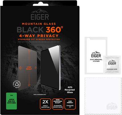 Immagine prodotto Eiger Mountain Black Privacy 360 (1 pz., iPad 10.9 (2022), iPad 2025 (11a generazione))