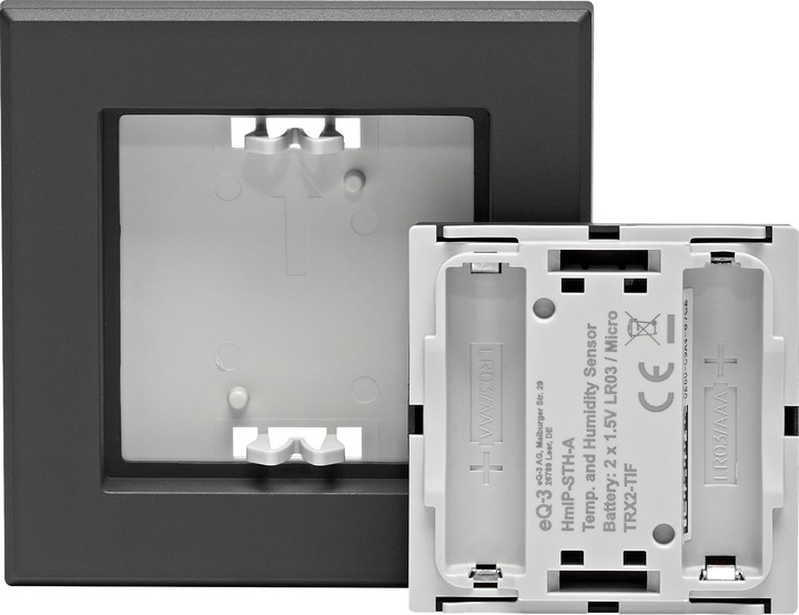 Produktbild Homematic IP Temperatur- und Luftfeuchtigkeitssensor innen HmIP-STH-A (anthrazit)