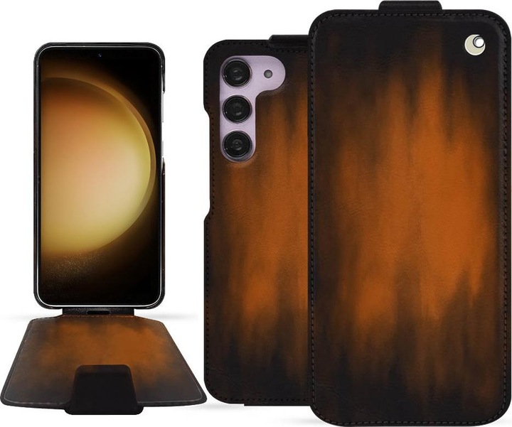 Actual product image Noreve Vertical leather shell (Samsung Galaxy S23+)