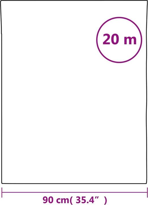 Actual product image vidaXL Beaman (2000 x 90 cm)