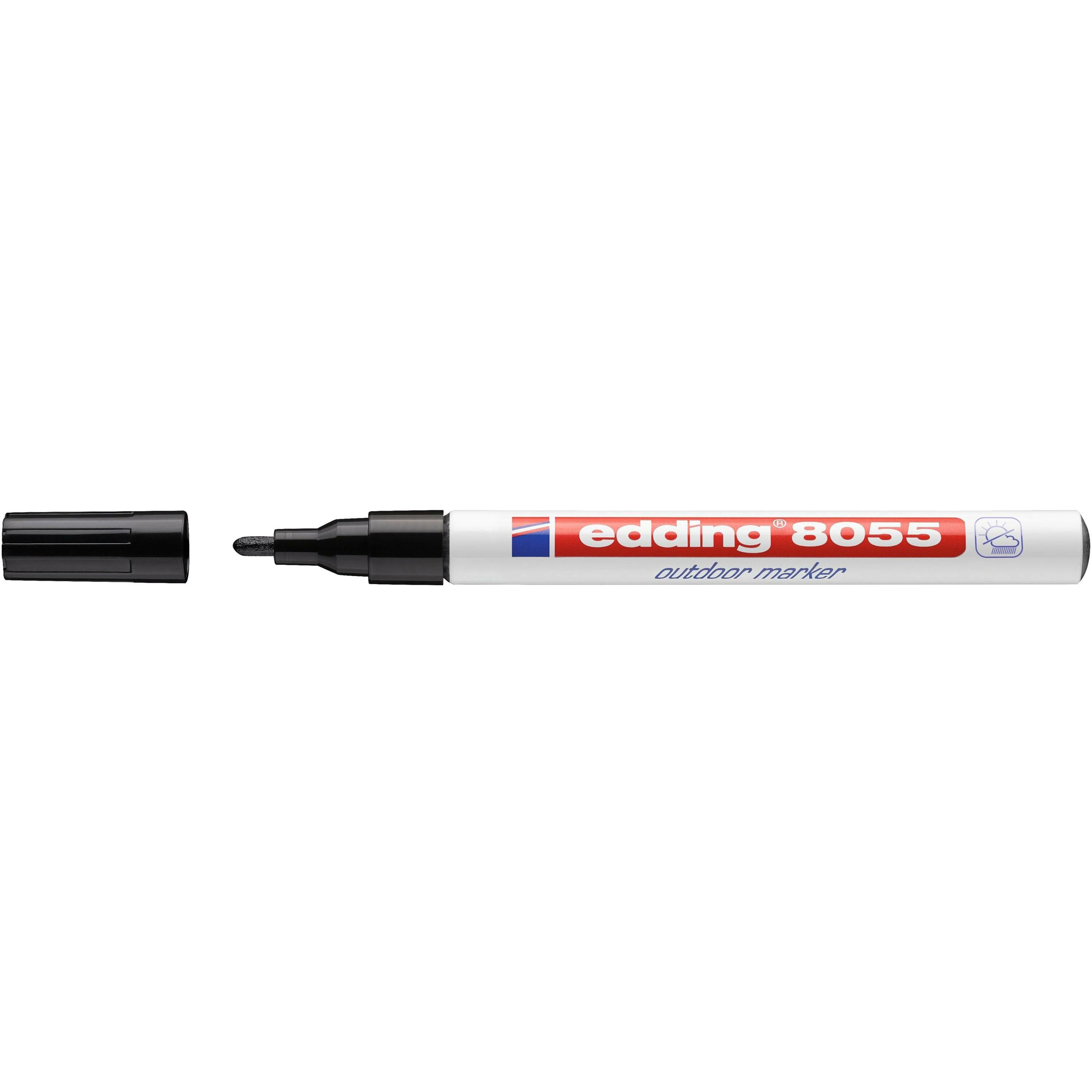 Edding, Marker, 8055 Outdoormarker (Schwarz, 1 mm, 1 x)
