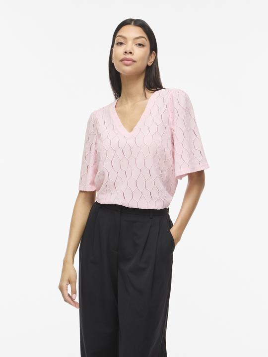 Immagine prodotto Vila VIMARCELLA V-Ausschnitt Oberteil mit kurzen Ärmeln (S)