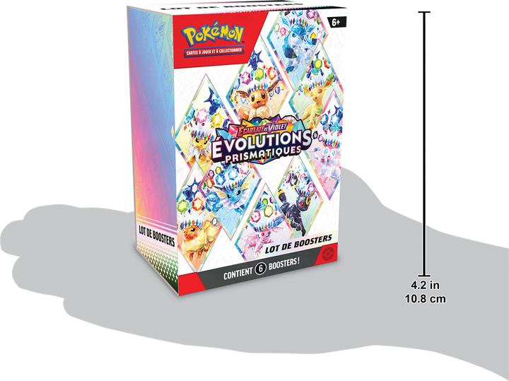 Image du produit Pokémon Évolutions Prismatiques (Français, Pack de boosters)
