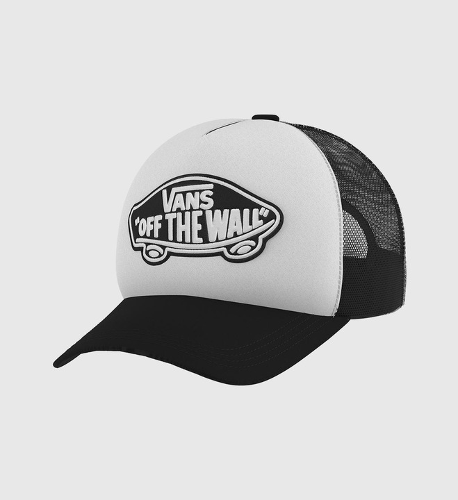 Actual product image Vans CLASSIC PATCH CURVED BILL TRUCKER Black/White (One size)