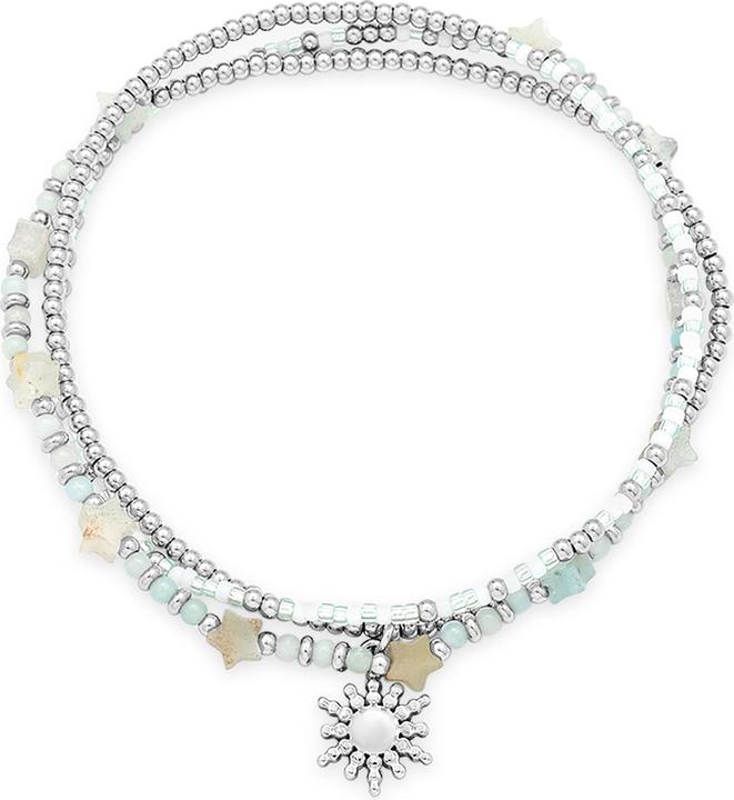 Blu, Bianco, Turchese, Argento