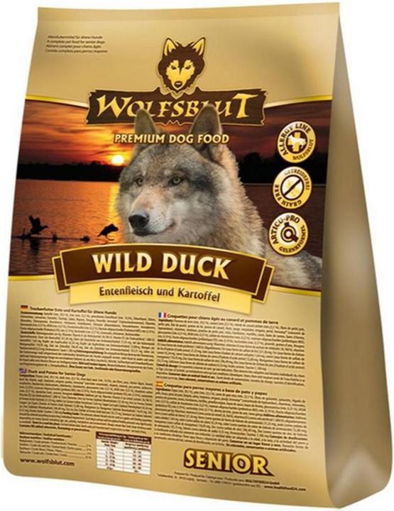 Actual product image Wolfsblut Wild Duck (Senior, 1 pcs., 12500 g)