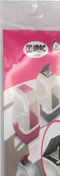 Actual product image IMAC Replacement filter for cat toilets, 15,7 cm x 6,3 cm x 0,2 cm, set of 4 pcs.