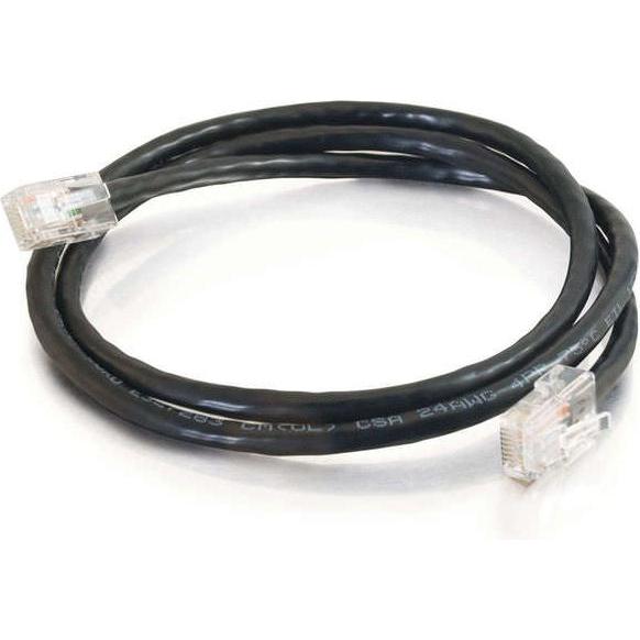 Thumbnail - C2G Kabel / 1 m Assem Xover Black CAT5E PVC (U/UTP, CAT5e, 1 m), Netzwerkkabel