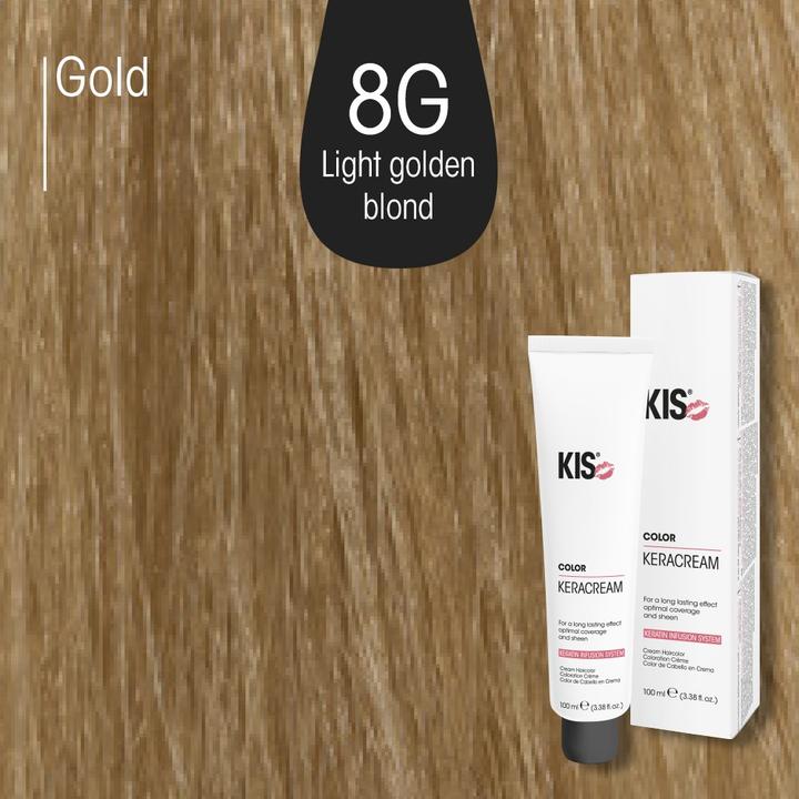 Produktbild KIS Farbe 8G Hellblond Gold 100ml (Hellblond gold)