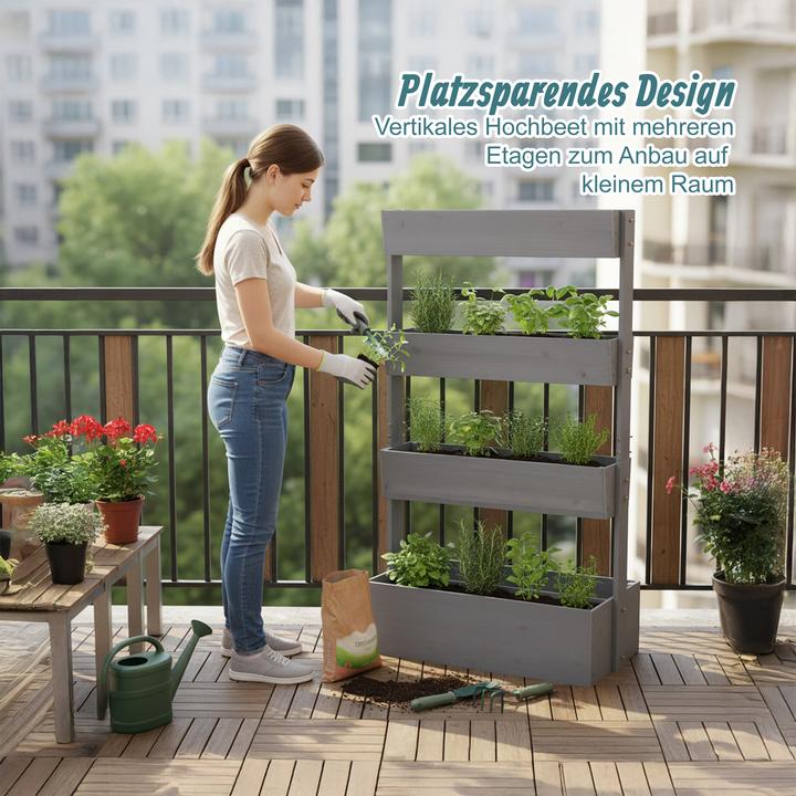 Produktbild Relaxdays Vertikalbeet