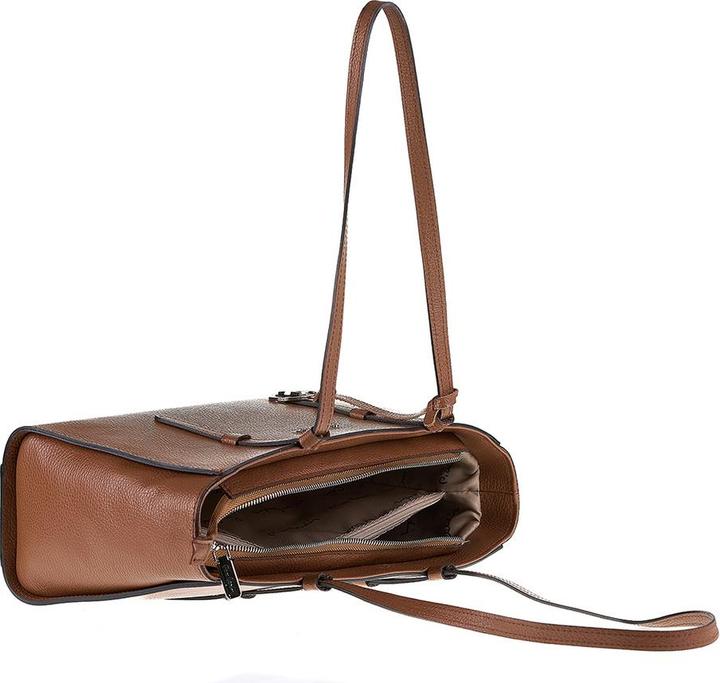 Actual product image Pierre Cardin Damen Handtasche Made In Italy - Modell Valeria Nova - 100% Leder - 42.0 X 21.5 X 12.5 Cm