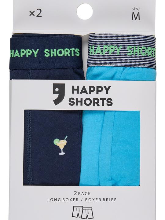 Produktbild Happy shorts Langer Boxer Jersey (XXL, 2er Pack)