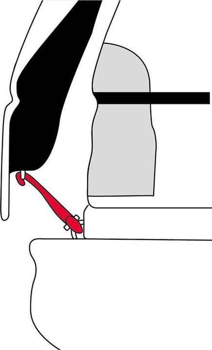 Actual product image Flamingo Boot ventilation hooks (Dog)